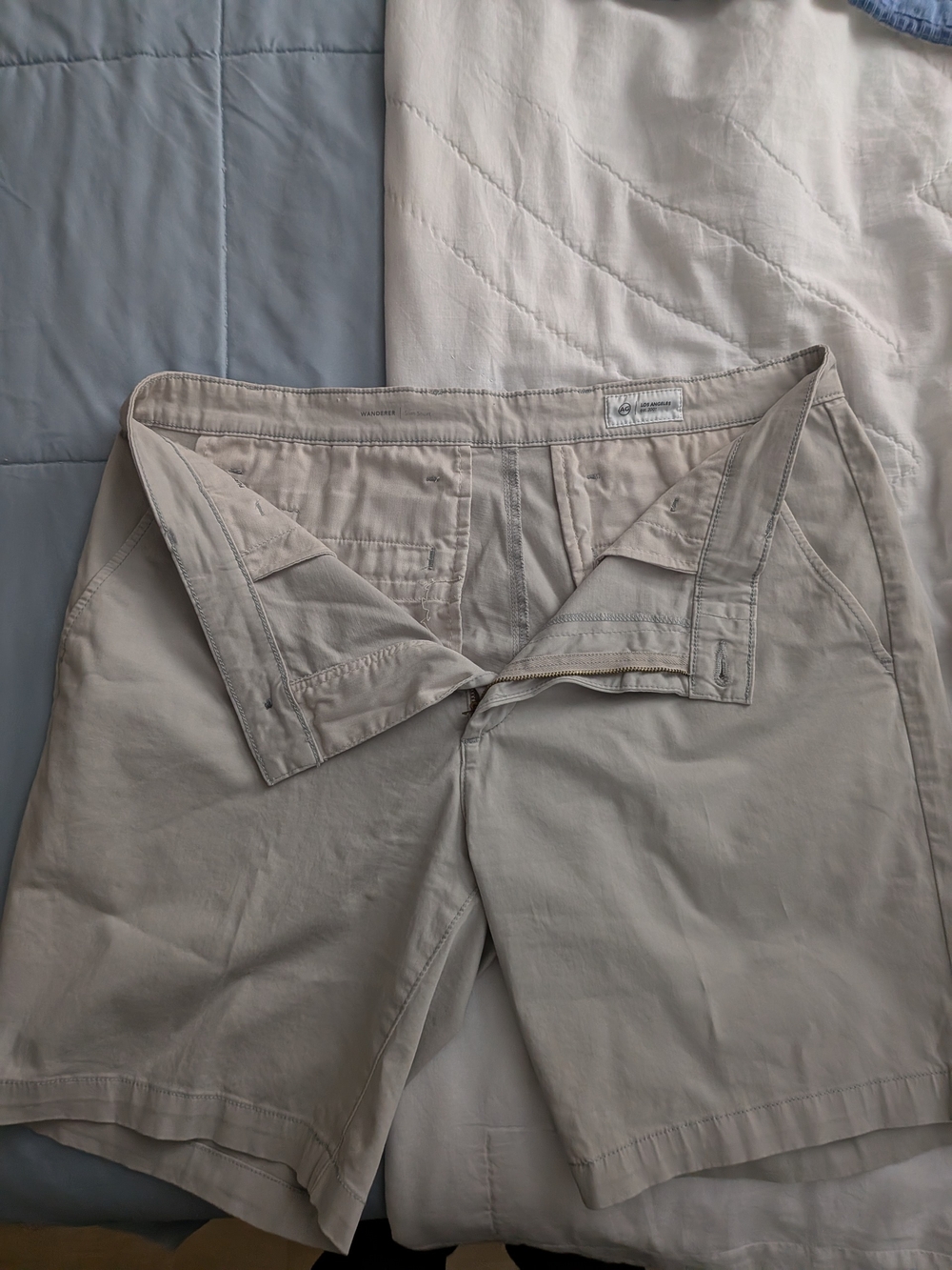 Ag Adriano Goldschmied Beige Casual Shorts